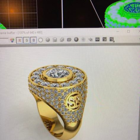 Doggie Daddie custom Cuban link chain detail