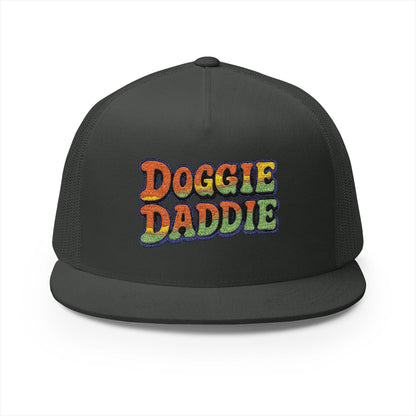 Doggie Daddie 5 Panel Embroided Trucker Cap