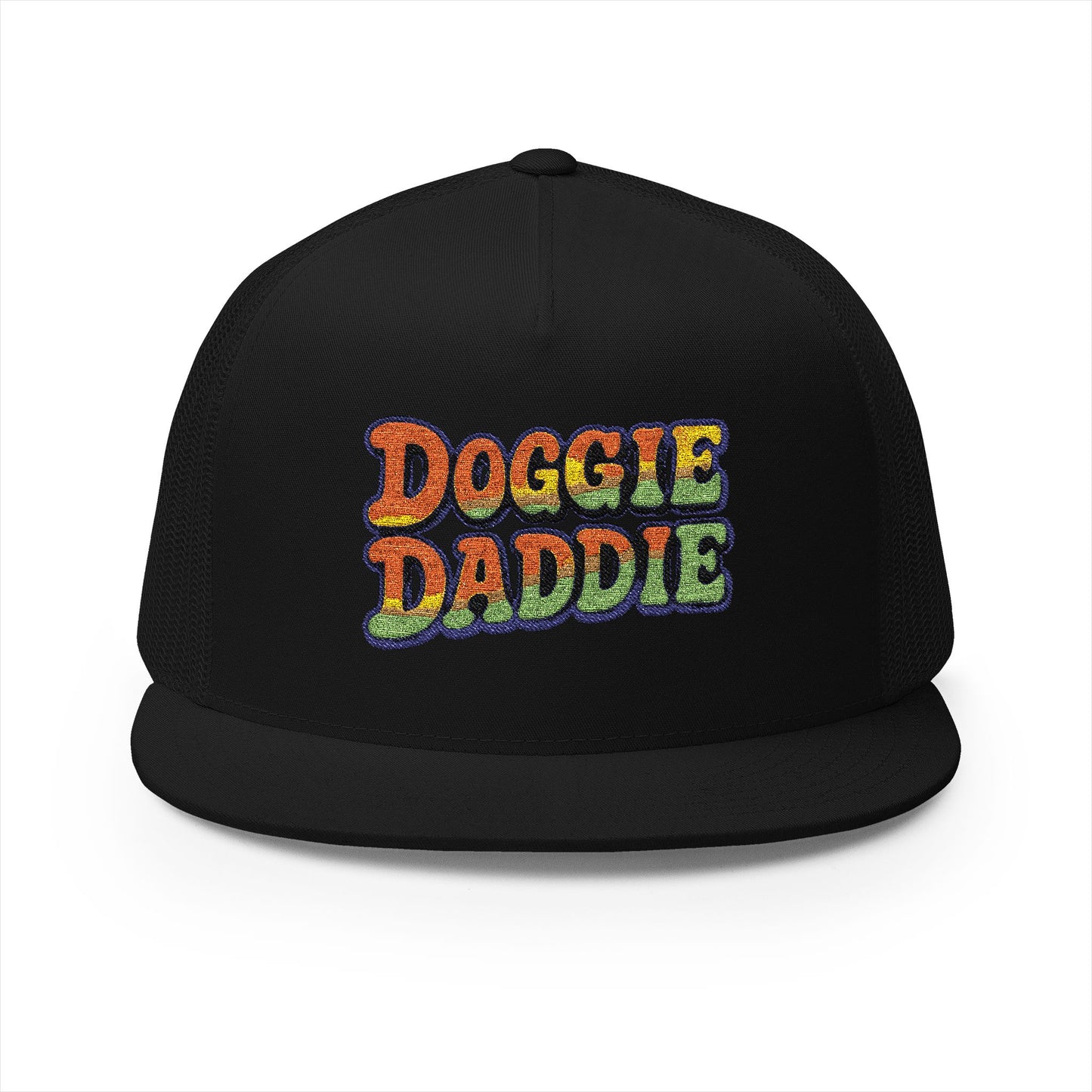 Doggie Daddie 5 Panel Embroided Trucker Cap