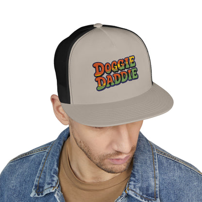 Doggie Daddie 5 Panel Embroided Trucker Cap