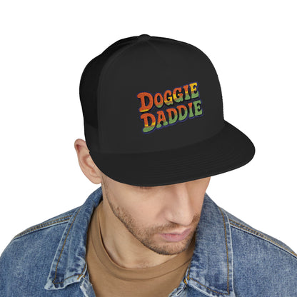 Doggie Daddie 5 Panel Embroided Trucker Cap