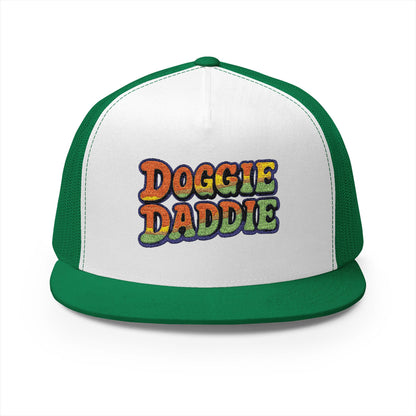 Doggie Daddie 5 Panel Embroided Trucker Cap