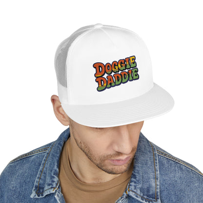Doggie Daddie 5 Panel Embroided Trucker Cap