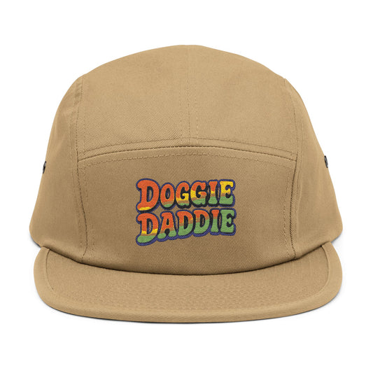 Doggie Daddie Embroidered 5 Panel Cap
