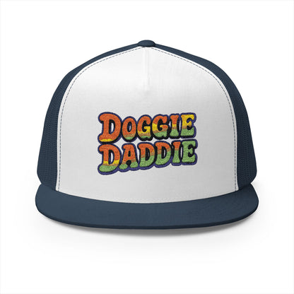 Doggie Daddie 5 Panel Embroided Trucker Cap