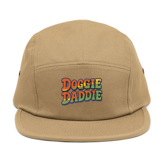 Doggie Daddie Embroidered 5 Panel Cap