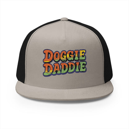 Doggie Daddie 5 Panel Embroided Trucker Cap