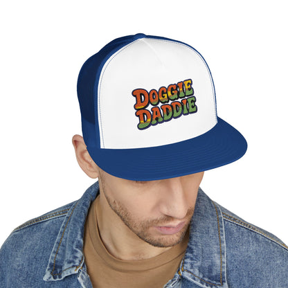 Doggie Daddie 5 Panel Embroided Trucker Cap