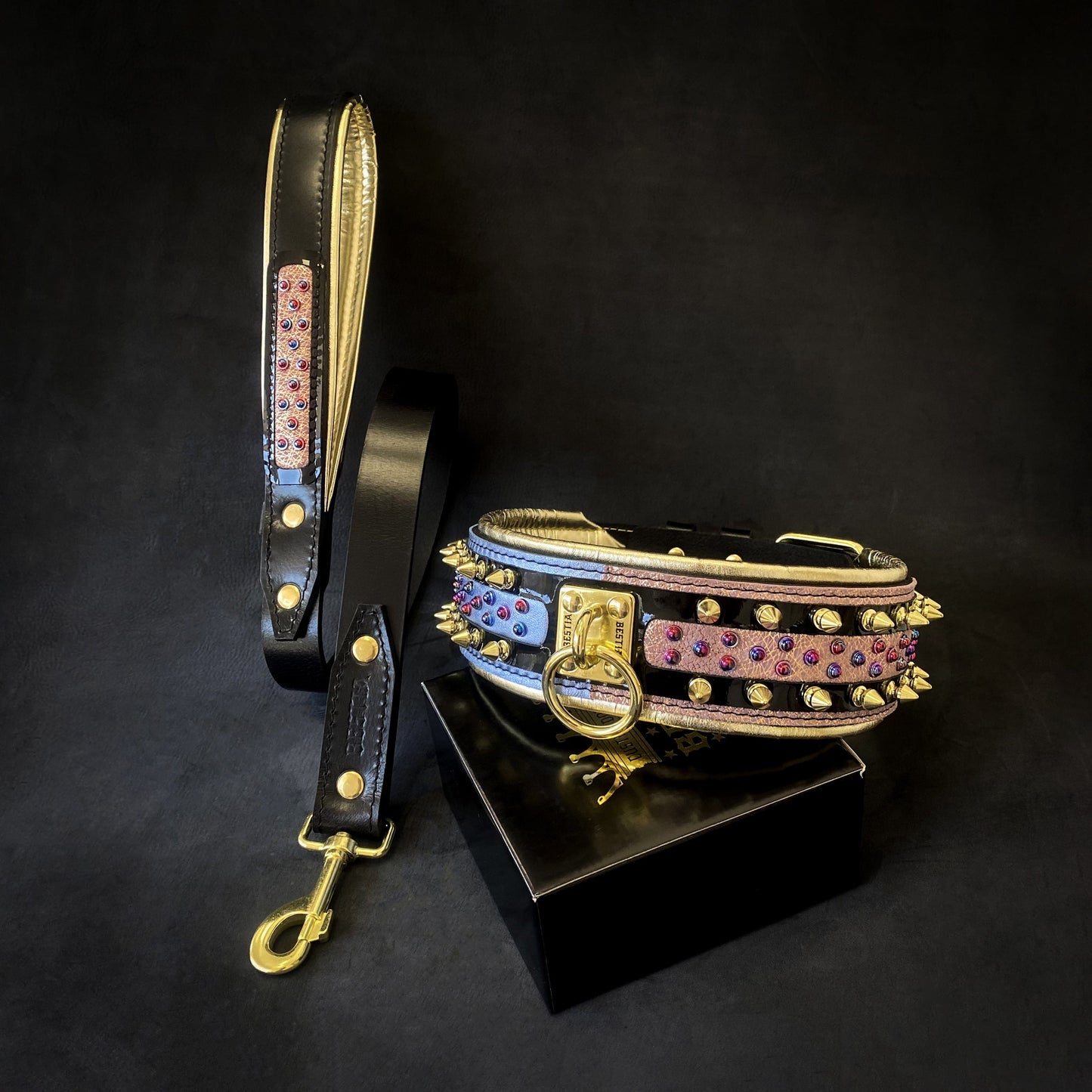 The Candy Dog Collar (Black)