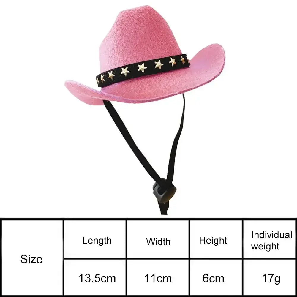 Star Cowboy Hat Pet