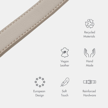 Collar - Smart Tag Enabled - Vegan Leather - Cupertino
