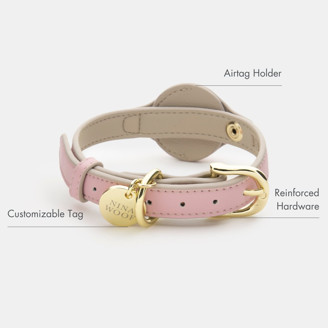 Collar - Smart Tag Enabled - Vegan Leather - Cupertino