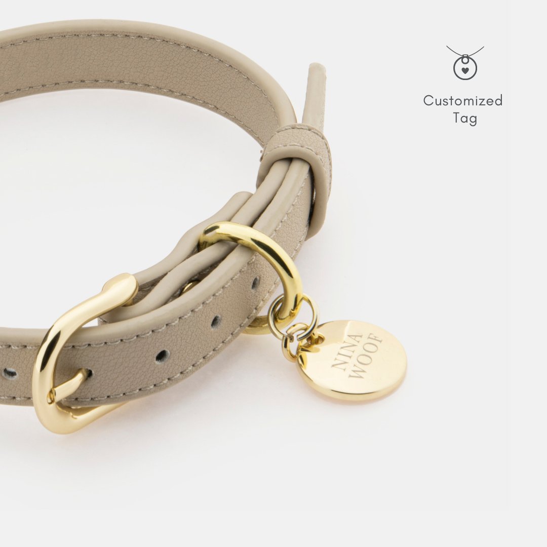 Collar - Smart Tag Enabled - Vegan Leather - Cupertino