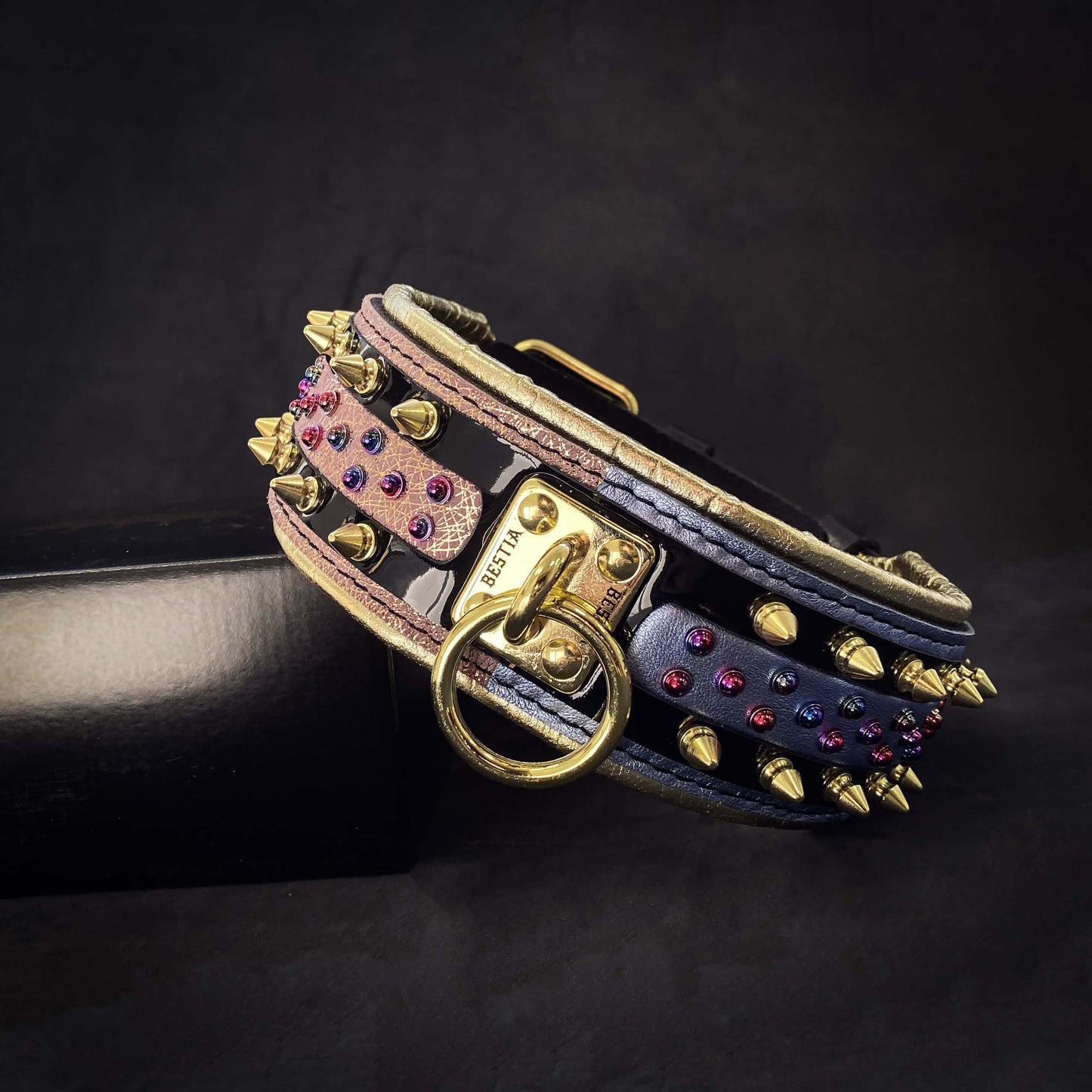 The Candy Dog Collar (Black)
