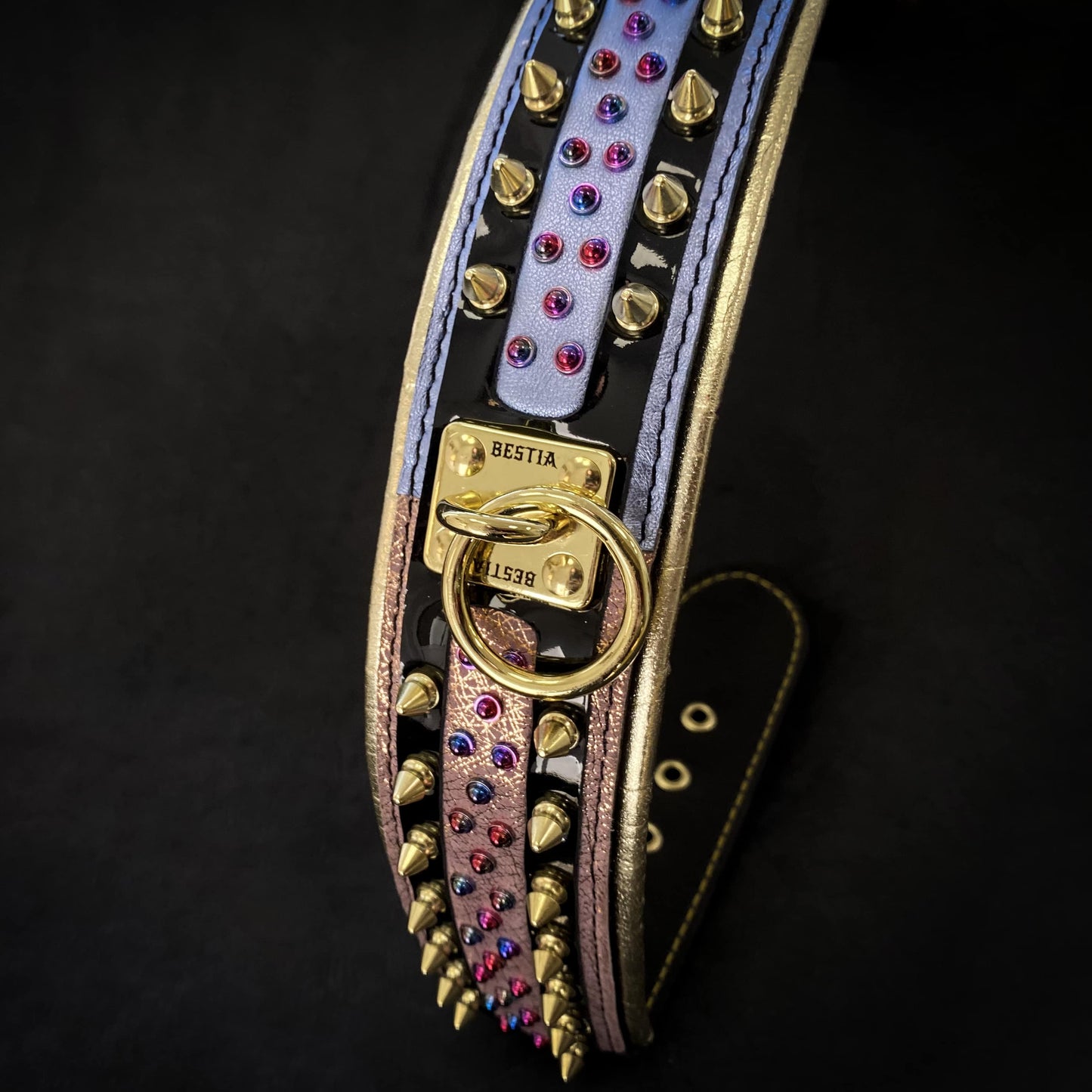 The Candy Dog Collar (Black)
