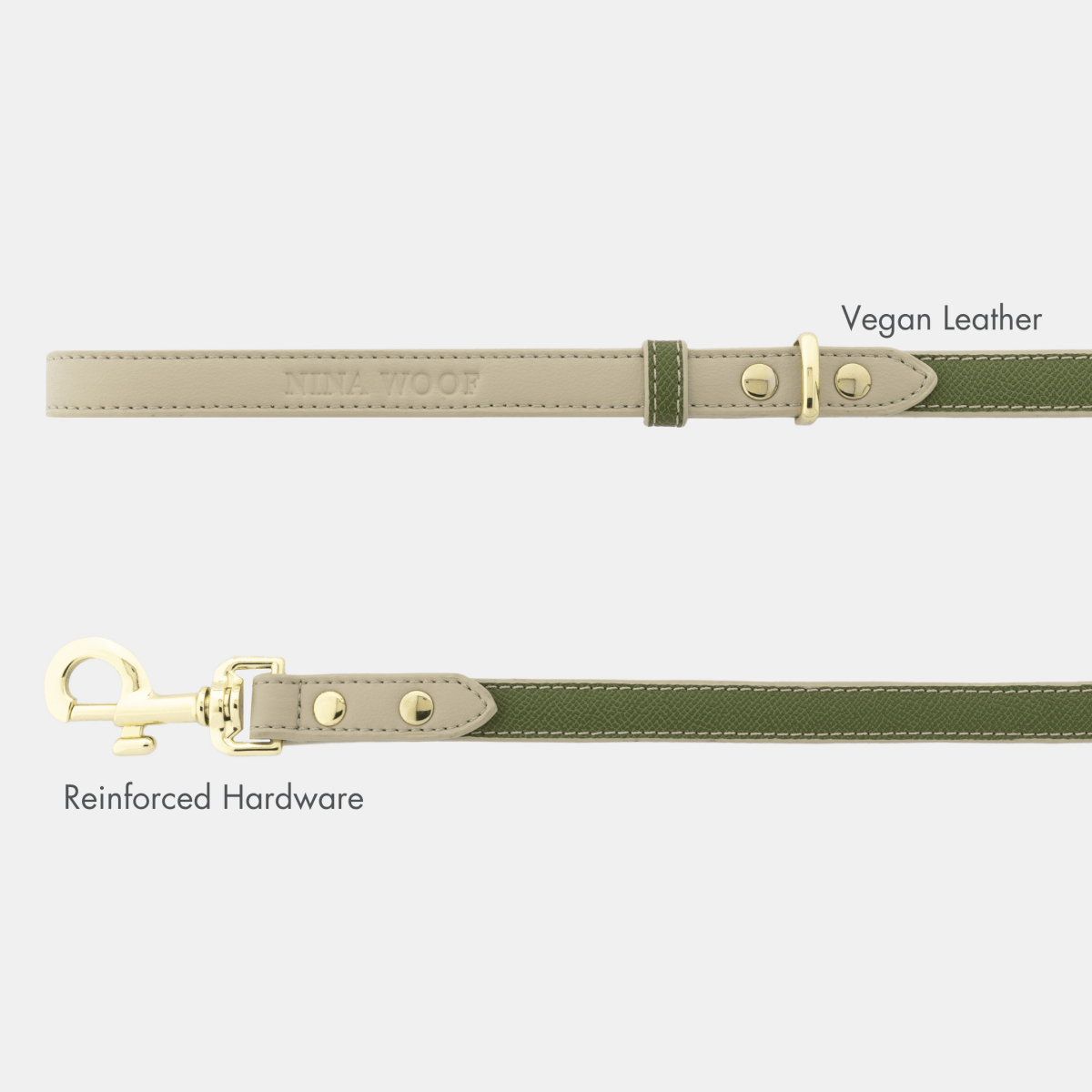 Leash 4ft - Vegan Leather - Copenhagen