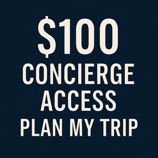Concierge Access – Plan My Trip